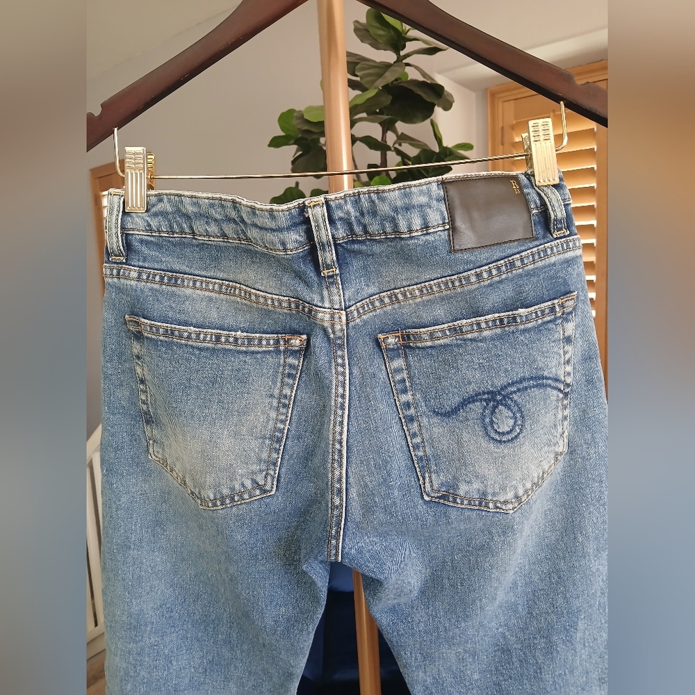 R13 Boy Straight Jeans. Size 26 - Picture 8 of 12